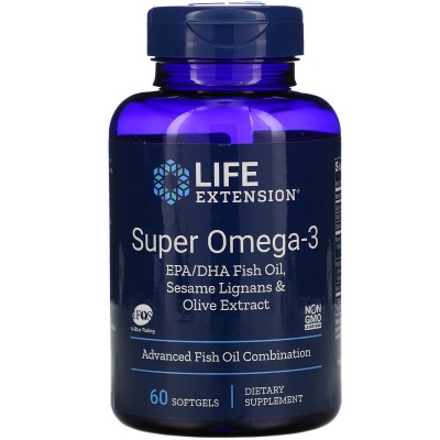  Life Extension Super Omega 3 60 