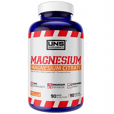 Витамин UNS Supplements Magnesium Citrate 90 капсул