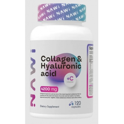  NAWI Marine Collagen + Vitamin C + Hyaluronic acid 120 