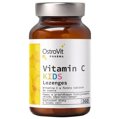 Витамины OstroVit Pharma Vitamin C Kids 360 таблеток