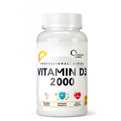 Витамины Optimum System Vitamin D3 2000 120 капсул